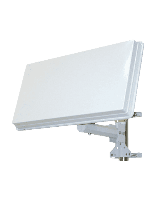 Parabole plate rectangulaire avec LNB 2 sorties