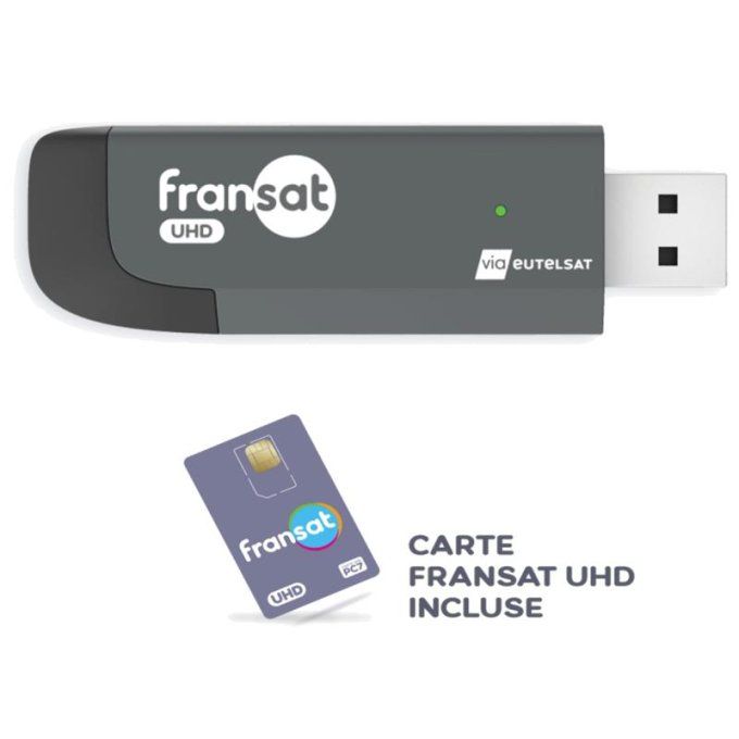 Clé usb Fransat avec Carte