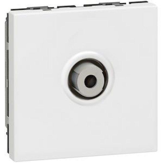 Prise télévision type F Mosaic 2 modules - Legrand 078780