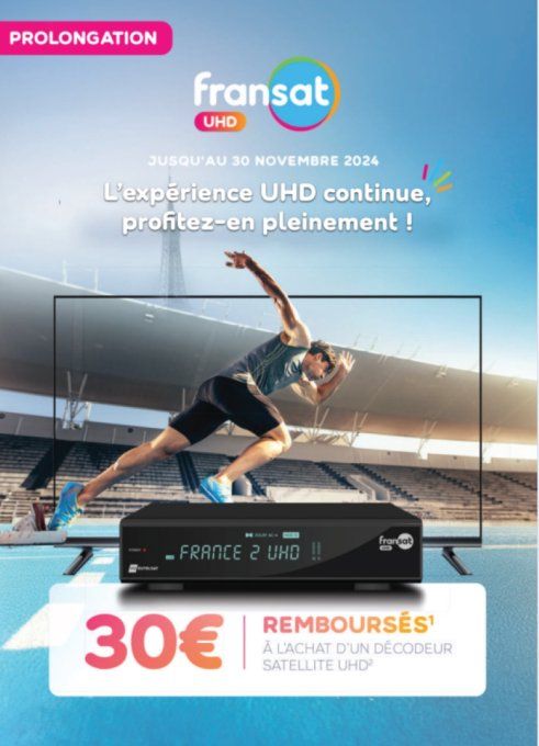 Récepteur Fransat Triax THR7640 UHD